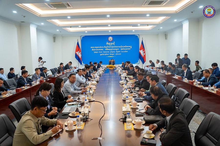 ឯកឧត្តមកិត្តិសង្គហបណ្ឌិត គន់ គីមអញ្ជើញជាអធិបតីភាពដឹកនាំកិច្ចប្រជុំគណៈកម្មការចំពោះកិច្ចដឹកនាំរៀបចំមហាសន្និបាតវិសាមញ្ញតំណាងសមាគមអតីតយុទ្ធជនកម្ពុជាទូទាំងប្រទេស - Image 3