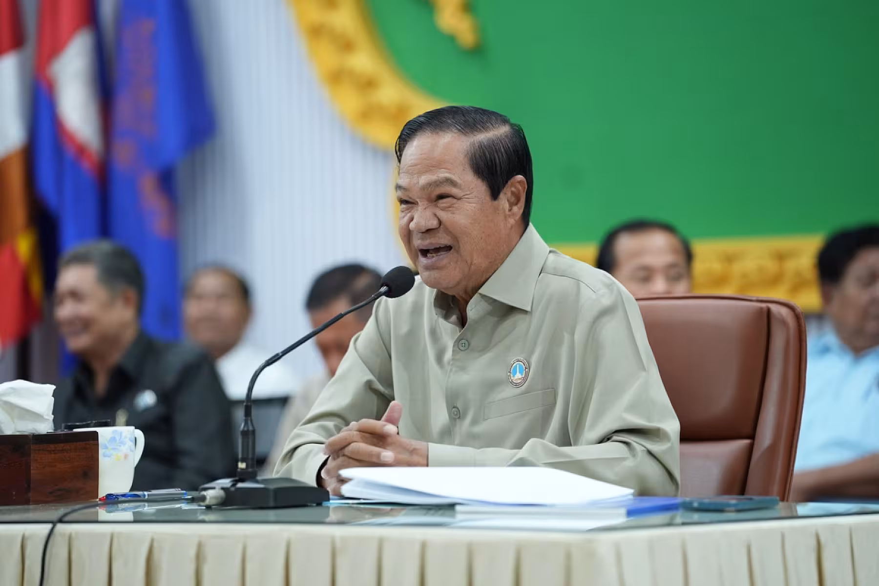 ឯកឧត្តម គន់ គីម អញ្ជើញជាអធិបតីប្រកាសសមាសភាពថ្នាក់ដឹកនាំគណៈកម្មាធិការសមាគមអតីតយុទ្ធជន និងនិវត្តជនកម្ពុជា ខេត្តកំពង់ធំ