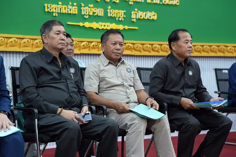 ឯកឧត្តម គន់ គីម អញ្ជើញជាអធិបតីប្រកាសសមាសភាពថ្នាក់ដឹកនាំគណៈកម្មាធិការសមាគមអតីតយុទ្ធជន និងនិវត្តជនកម្ពុជា ខេត្តកំពង់ធំ - Image 3