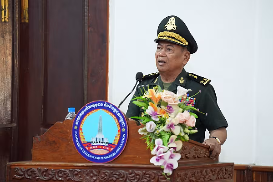 ឯកឧត្តម គន់ គីម អញ្ជើញជាអធិបតីប្រកាសសមាសភាពថ្នាក់ដឹកនាំគណៈកម្មាធិការសមាគមអតីតយុទ្ធជន និងនិវត្តជនកម្ពុជា ខេត្តកំពង់ធំ - Image 6