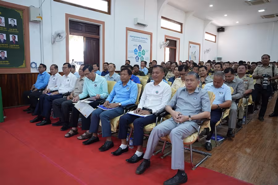 ឯកឧត្តម គន់ គីម អញ្ជើញជាអធិបតីប្រកាសសមាសភាពថ្នាក់ដឹកនាំគណៈកម្មាធិការសមាគមអតីតយុទ្ធជន និងនិវត្តជនកម្ពុជា ខេត្តកំពង់ធំ - Image 28