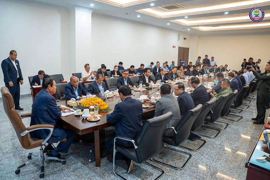 ឯកឧត្តមកិត្តិសង្គហបណ្ឌិត គន់ គីមអញ្ជើញជាអធិបតីភាពដឹកនាំកិច្ចប្រជុំគណៈកម្មការចំពោះកិច្ចដឹកនាំរៀបចំមហាសន្និបាតវិសាមញ្ញតំណាងសមាគមអតីតយុទ្ធជនកម្ពុជាទូទាំងប្រទេស - Image 9