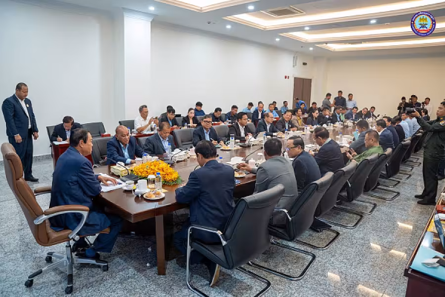 ឯកឧត្តមកិត្តិសង្គហបណ្ឌិត គន់ គីមអញ្ជើញជាអធិបតីភាពដឹកនាំកិច្ចប្រជុំគណៈកម្មការចំពោះកិច្ចដឹកនាំរៀបចំមហាសន្និបាតវិសាមញ្ញតំណាងសមាគមអតីតយុទ្ធជនកម្ពុជាទូទាំងប្រទេស - Image 9