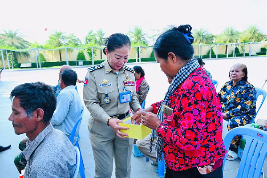 សមាគមអតីតយុទ្ធជនកម្ពុជារាជធានីភ្នំពេញ​ ផ្ដល់ដី ផ្ទះ សម្បទានសង្គមកិច្ច ចំនួន៦២ខ្នង ជូនដល់សមាជិក ក្នុងឆ្នាំ២០២៤-ឆ្នាំ២០២៥