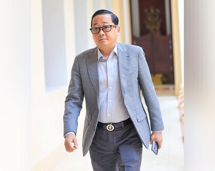 ឯកឧត្តមបណ្ឌិត គឹម សន្តិភាព រដ្ឋលេខាធិការ ក្រសួងយុត្តិធម៌ ចូលរួមឧបត្ថម្ភថវិកាចំនួន ៤លានរៀល ដើម្បីរៀបចំមហាសន្និបាតវិសាមញ្ញតំណាងសមាគមអតីតយុទ្ធជនកម្ពុជាទូទាំងប្រទេស