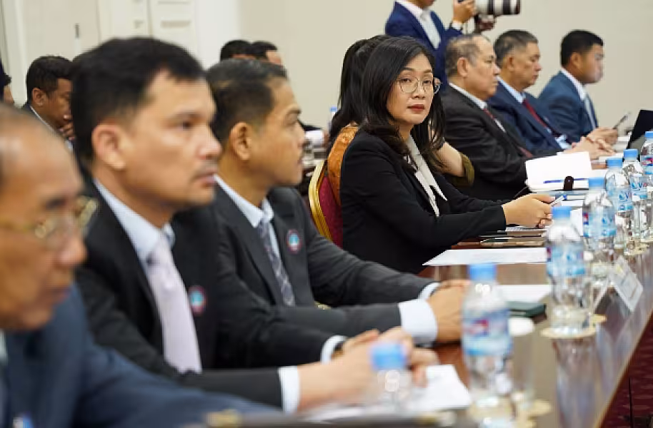 ឯកឧត្តមសន្តិបណ្ឌិត នេត សាវឿន អញ្ជើញជាអធិបតីប្រកាសសមាសភាព អ.ន.ក.តាមវិស័យចំនួន ៣២ ក្រសួង ស្ថាប័ន  - Image 10