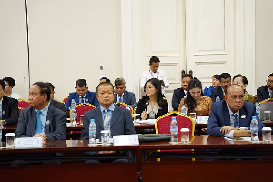 ឯកឧត្តមសន្តិបណ្ឌិត នេត សាវឿន អញ្ជើញជាអធិបតីប្រកាសសមាសភាព អ.ន.ក.តាមវិស័យចំនួន ៣២ ក្រសួង ស្ថាប័ន  - Image 22