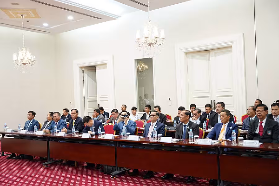 ឯកឧត្តមសន្តិបណ្ឌិត នេត សាវឿន អញ្ជើញជាអធិបតីប្រកាសសមាសភាព អ.ន.ក.តាមវិស័យចំនួន ៣២ ក្រសួង ស្ថាប័ន  - Image 25