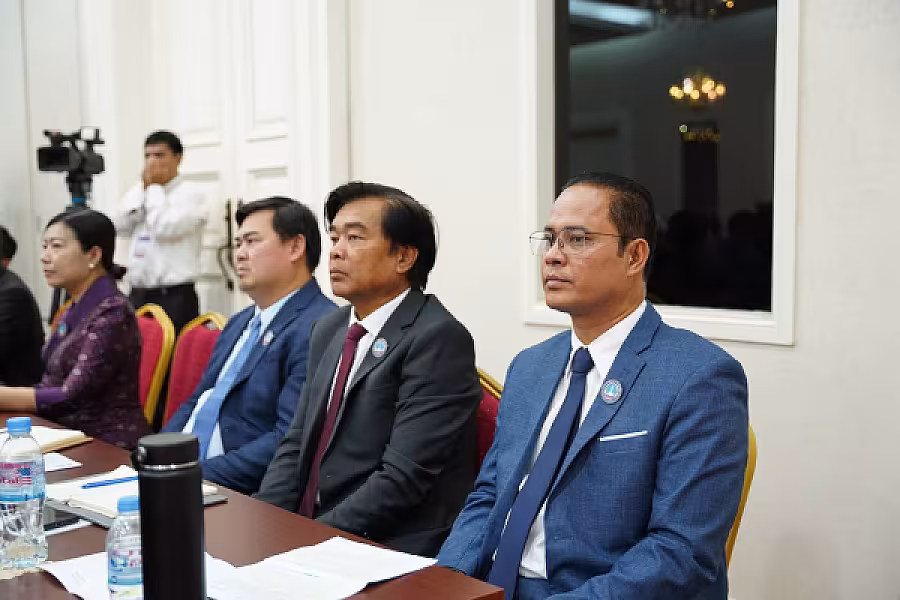 ឯកឧត្តមសន្តិបណ្ឌិត នេត សាវឿន អញ្ជើញជាអធិបតីប្រកាសសមាសភាព អ.ន.ក.តាមវិស័យចំនួន ៣២ ក្រសួង ស្ថាប័ន  - Image 26