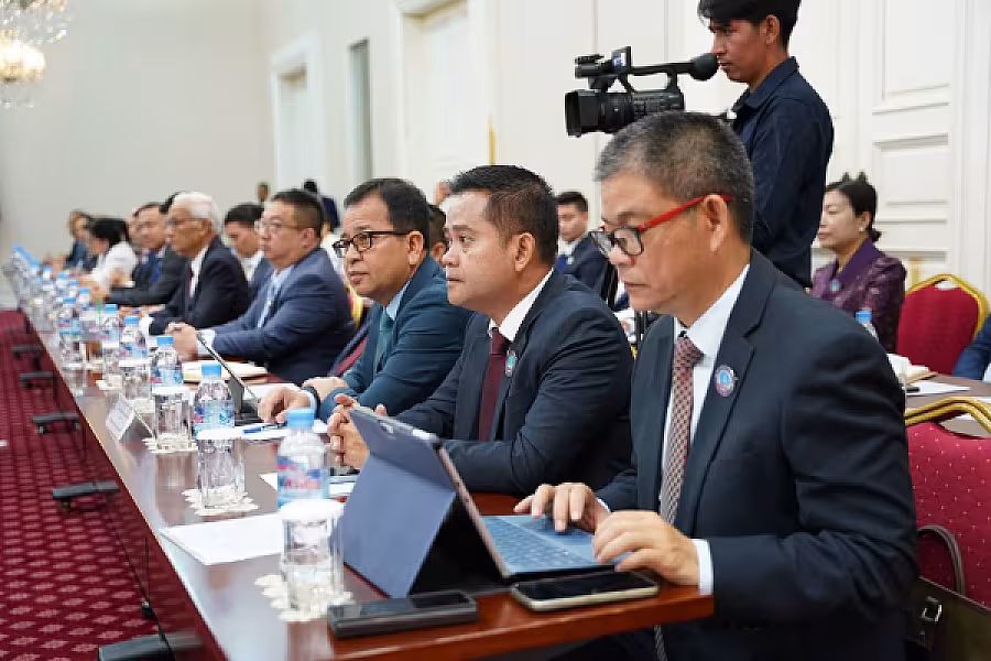 ឯកឧត្តមសន្តិបណ្ឌិត នេត សាវឿន អញ្ជើញជាអធិបតីប្រកាសសមាសភាព អ.ន.ក.តាមវិស័យចំនួន ៣២ ក្រសួង ស្ថាប័ន  - Image 27