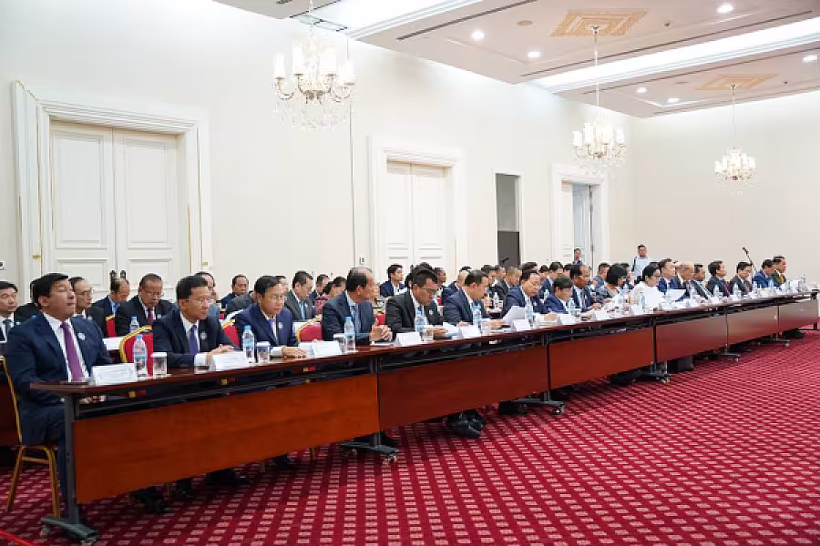 ឯកឧត្តមសន្តិបណ្ឌិត នេត សាវឿន អញ្ជើញជាអធិបតីប្រកាសសមាសភាព អ.ន.ក.តាមវិស័យចំនួន ៣២ ក្រសួង ស្ថាប័ន  - Image 30