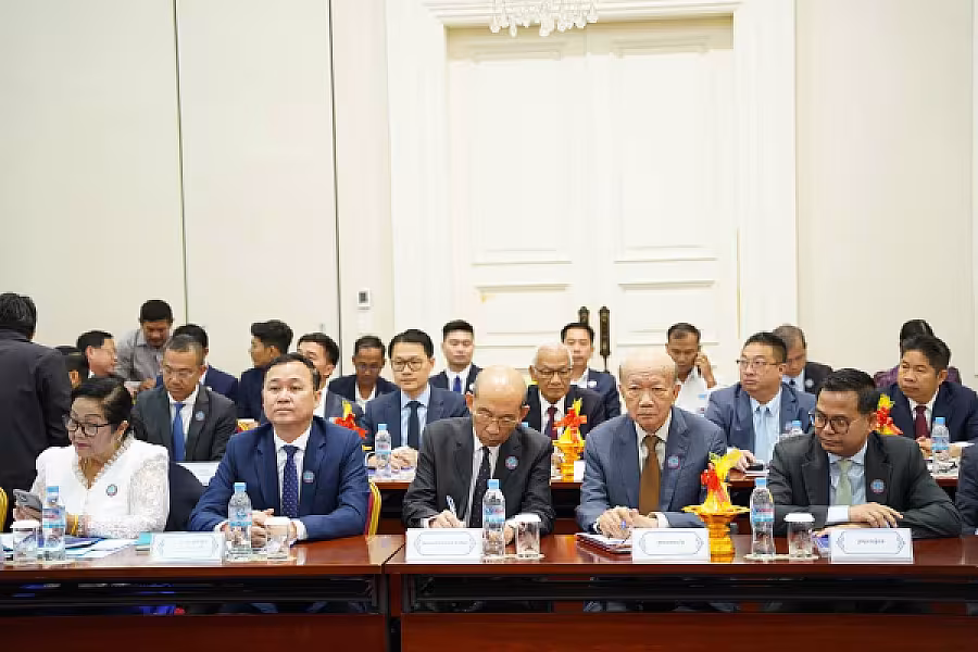 ឯកឧត្តមសន្តិបណ្ឌិត នេត សាវឿន អញ្ជើញជាអធិបតីប្រកាសសមាសភាព អ.ន.ក.តាមវិស័យចំនួន ៣២ ក្រសួង ស្ថាប័ន  - Image 34