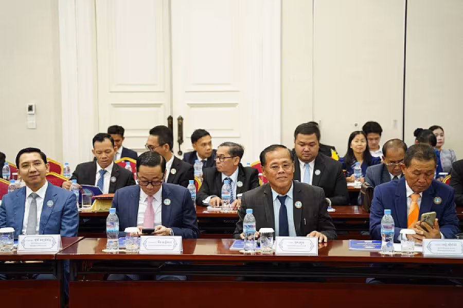 ឯកឧត្តមសន្តិបណ្ឌិត នេត សាវឿន អញ្ជើញជាអធិបតីប្រកាសសមាសភាព អ.ន.ក.តាមវិស័យចំនួន ៣២ ក្រសួង ស្ថាប័ន  - Image 37