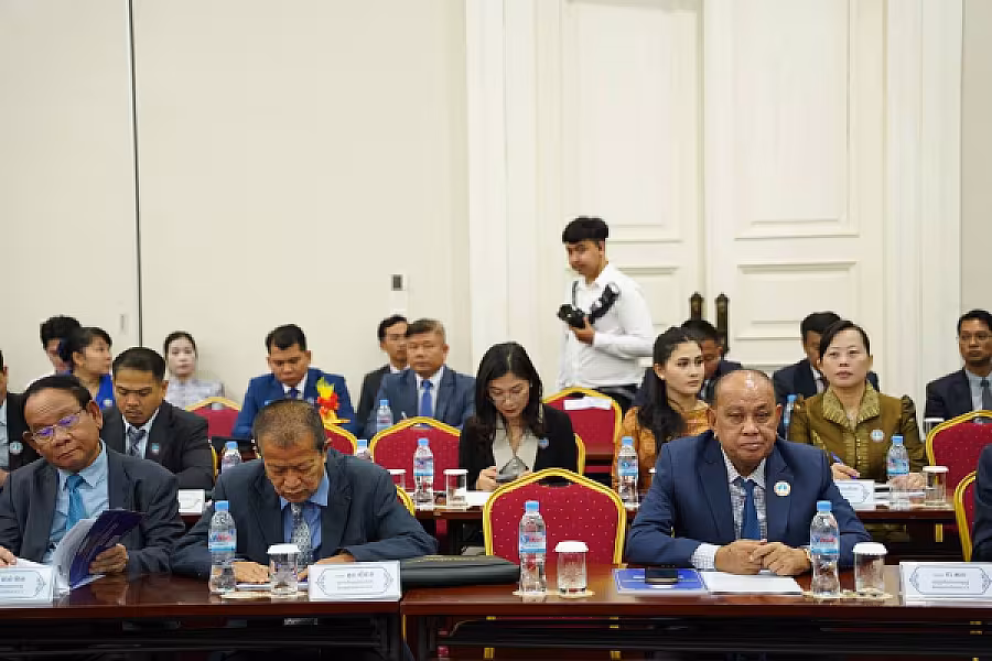 ឯកឧត្តមសន្តិបណ្ឌិត នេត សាវឿន អញ្ជើញជាអធិបតីប្រកាសសមាសភាព អ.ន.ក.តាមវិស័យចំនួន ៣២ ក្រសួង ស្ថាប័ន  - Image 38