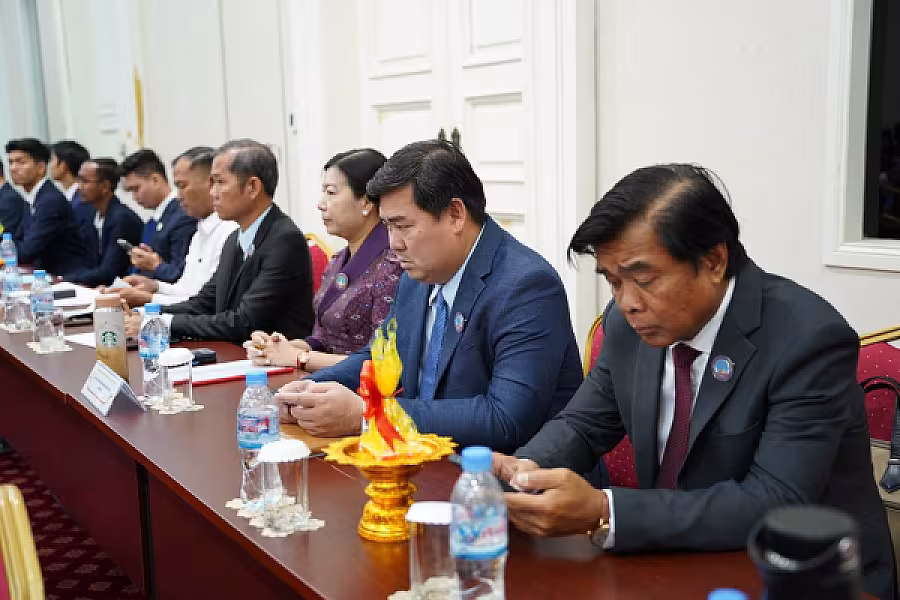 ឯកឧត្តមសន្តិបណ្ឌិត នេត សាវឿន អញ្ជើញជាអធិបតីប្រកាសសមាសភាព អ.ន.ក.តាមវិស័យចំនួន ៣២ ក្រសួង ស្ថាប័ន  - Image 46