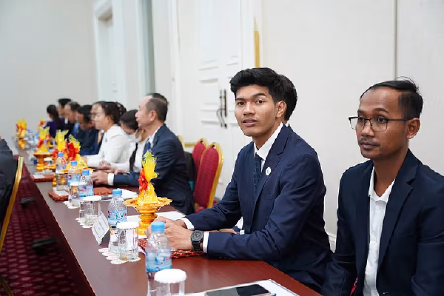 ឯកឧត្តមសន្តិបណ្ឌិត នេត សាវឿន អញ្ជើញជាអធិបតីប្រកាសសមាសភាព អ.ន.ក.តាមវិស័យចំនួន ៣២ ក្រសួង ស្ថាប័ន  - Image 47