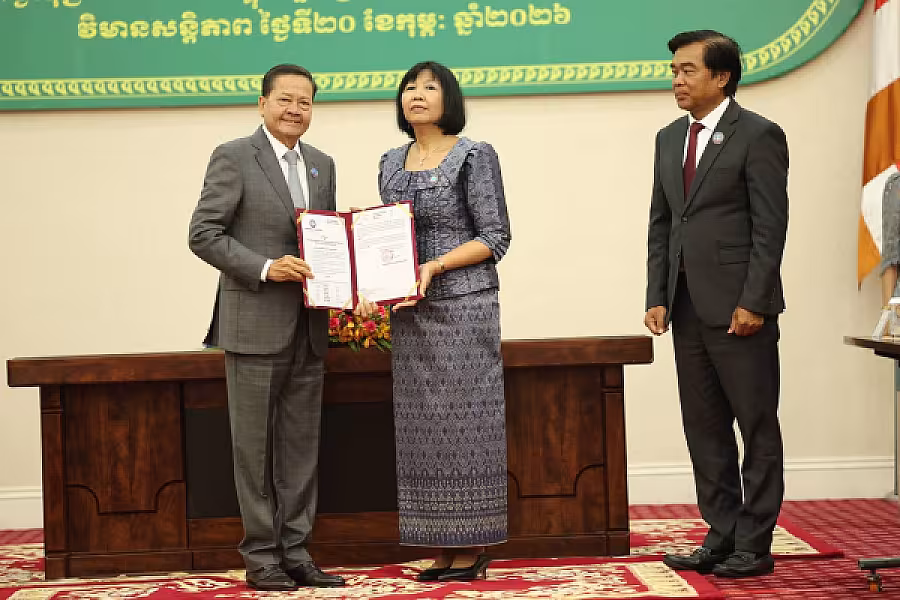 ឯកឧត្តមសន្តិបណ្ឌិត នេត សាវឿន អញ្ជើញជាអធិបតីប្រកាសសមាសភាព អ.ន.ក.តាមវិស័យចំនួន ៣២ ក្រសួង ស្ថាប័ន  - Image 70