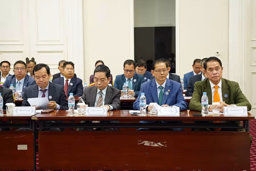 ឯកឧត្តមសន្តិបណ្ឌិត នេត សាវឿន អញ្ជើញជាអធិបតីប្រកាសសមាសភាព អ.ន.ក.តាមវិស័យចំនួន ៣២ ក្រសួង ស្ថាប័ន  - Image 74