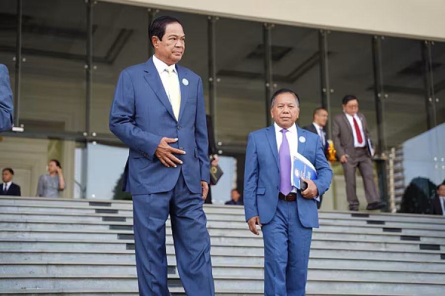 ឯកឧត្តមសន្តិបណ្ឌិត នេត សាវឿន អញ្ជើញជាអធិបតីប្រកាសសមាសភាព អ.ន.ក.តាមវិស័យចំនួន ៣២ ក្រសួង ស្ថាប័ន  - Image 82