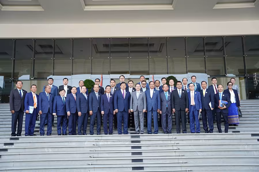 ឯកឧត្តមសន្តិបណ្ឌិត នេត សាវឿន អញ្ជើញជាអធិបតីប្រកាសសមាសភាព អ.ន.ក.តាមវិស័យចំនួន ៣២ ក្រសួង ស្ថាប័ន  - Image 85