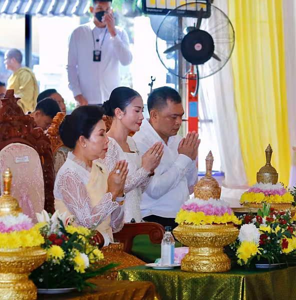 ឯកឧត្តមអ្នកឧកញ៉ា ម៉ម វណ្ណឌី អញ្ជើញចូលរួមពិធីបុណ្យឧទ្ទិសកុសលជូនវីរកងកម្លាំងប្រដាប់អាវុធពលីការពារបូរណភាពទឹកដី  - Image 7