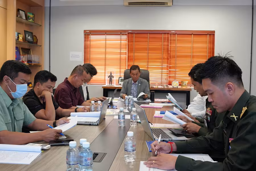 ឯកឧត្តម ឈៀ ស៊ីដារ៉ា ដឹកនាំកិច្ចប្រជុំក្រុមការងារខ្លឹមសារសម្រាប់ត្រៀមមហាសន្និបាតសហព័ន្ធអតីតយុទ្ធជនបណ្តាប្រទេសអាស៊ានលើកទី២៥  - Image 11