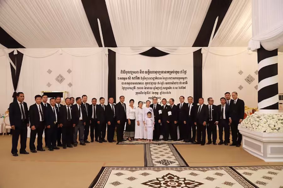 ឯកឧត្តម ឈៀ ស៊ីដារ៉ា ដឹកនាំប្រតិភូគោរពវិញ្ញាណក្ខន្ធសព ឯកឧត្តម សំ សារិត - Image 7