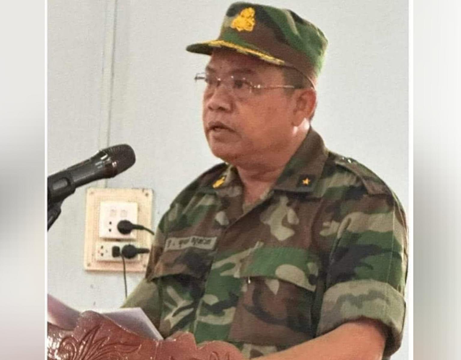 ឧត្ដមសេនីយ៍ត្រី មុយ សុផាត មេបញ្ជាការ​តំបន់​ប្រតិបត្តិការ​សឹក​រង​ រតនគិរី និង​ជា​ប្រធាន​សមាគម​អតីត​យុទ្ធ​ជន​កម្ពុជា​ ខេត្តរតនគិរី បានចូលរួមឧបត្ថម្ភថវិកាចំនួន ៥០មុឺនរៀល ដេីម្បីចូលរួមរៀបចំមហាសន្និបាតវិសាមញ្ញតំណាងសមាគមអតីតយុទ្ធជនកម្ពុជាទូទាំងប្រទេស