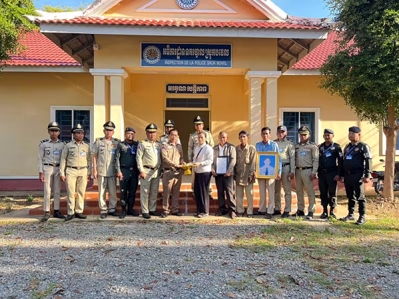 អ.ន.ក. ស្រុកបរវេល នាំយកថវិកាបេឡាមរណសង្គ្រោះជូនសមាជិក ២គ្រួសារ - Image 4