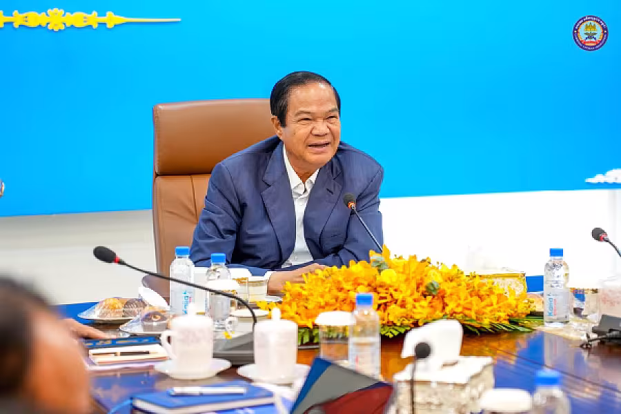 ឯកឧត្តមកិត្តិសង្គហបណ្ឌិត គន់ គីម ដឹកនាំកិច្ចប្រជុំគណៈកម្មការចំពោះកិច្ចដឹកនាំរៀបចំមហាសន្និបាតវិសាមញ្ញតំណាងសមាគមអតីតយុទ្ធជនទូទាំងប្រទេស