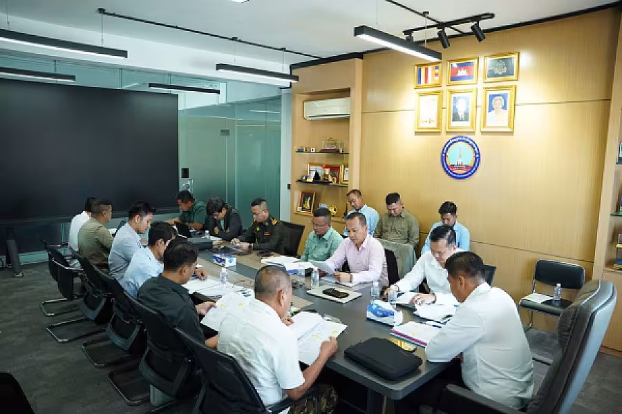 ឯកឧត្តម គីម សុផារុន ដឹកនាំកិច្ចប្រជុំពិនិត្យវឌ្ឍនភាពសម្រាប់មហាសន្និបាតសហព័ន្ធអតីតយុទ្ធជនបណ្តាប្រទេសអាស៊ានលើកទី២៥  - Image 16