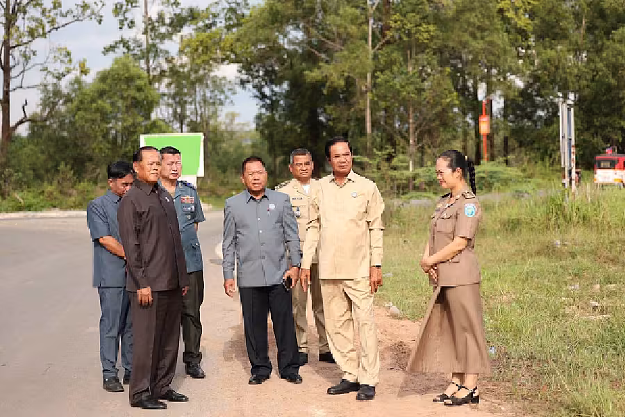 ឯកឧត្តម គន់ គីម អញ្ជើញពិនិត្យទីតាំងដីសាងសង់ទីស្នាក់ការសមាគមខេត្តកោះកុង - Image 3