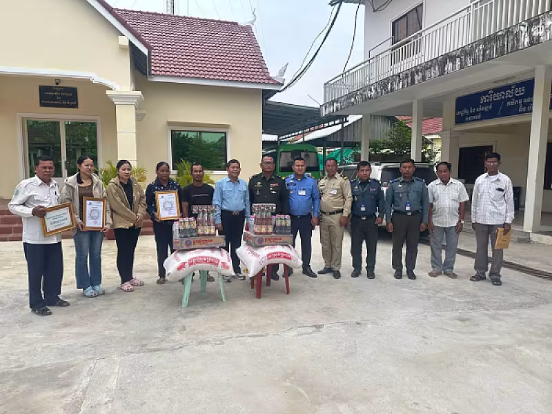 អ.ន.ក.ស្រុកត្រាំកក់ នាំយកថវិកាបេឡាមរណសង្គ្រោះជូនគ្រួសារសមាជិកសមាគមដែលទទួលមរណភាព