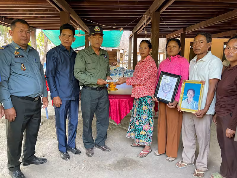 អ.ន.ក.ខេត្តស្ទឹងត្រែង នាំយកថវិកាបេឡាមរណសង្គ្រោះជូនគ្រួសារសពជាសមាជិក - Image 2