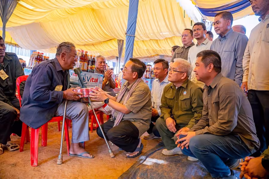 ឯកឧត្តម សុខ លូ នាំយកអំណោយផ្ដល់ជូនដល់អតីតយុទ្ធជន និងនិវត្តជនចំនួន ៤៨៤គ្រួសារ - Image 3