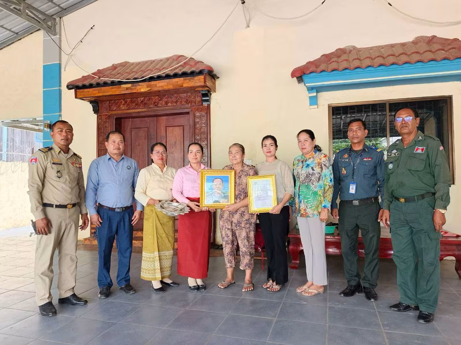 អ.ន.ក. ខេត្តកំពង់ចាម បាននាំយកថវិកាបេឡាមរណសង្គ្រោះជូនគ្រួសារសពជាសមាជិក