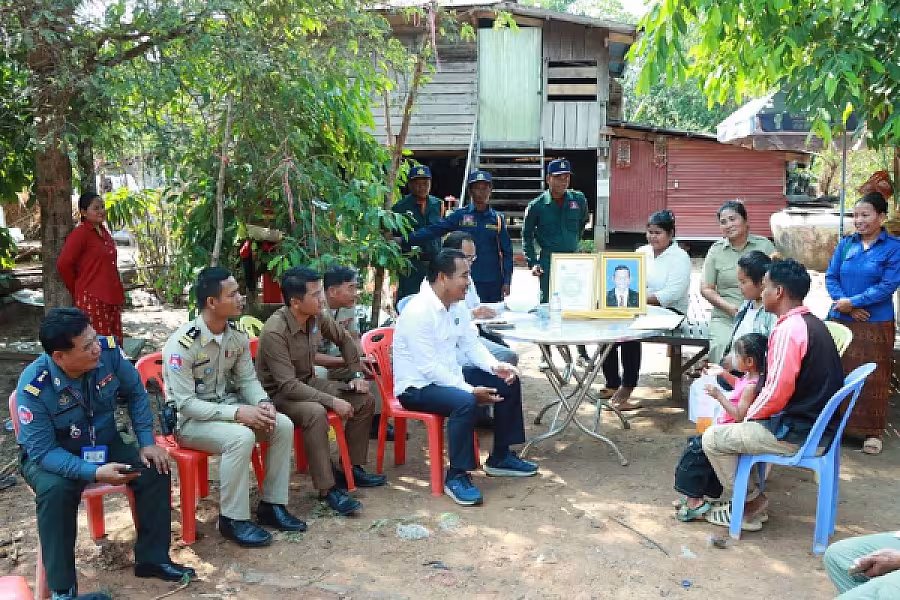 អ.ន.ក. ក្រុងសំរោង នាំយកថវិកាបេឡាមរណសង្គ្រោះជូនគ្រួសារសពសមាជិក - Image 3