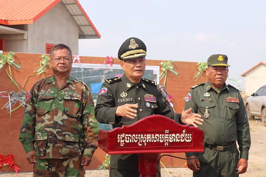 អ.ន.ក. ខេត្តកំពង់ឆ្នាំង រៀបចំចាប់ឆ្នោតជូនផ្ទះ-ដី ដល់អតីតយុទ្ធជន និងនិវត្តជន ៤៨គ្រួសារ