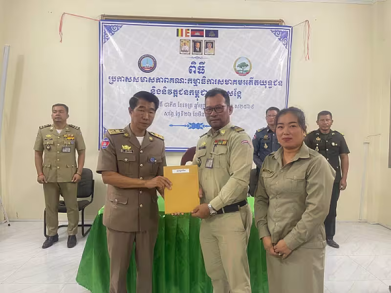 អ.ន.ក. ស្រុកសង្កែ រៀបចំប្រកាសមាសភាពតាមឃុំទាំង១០ - Image 9