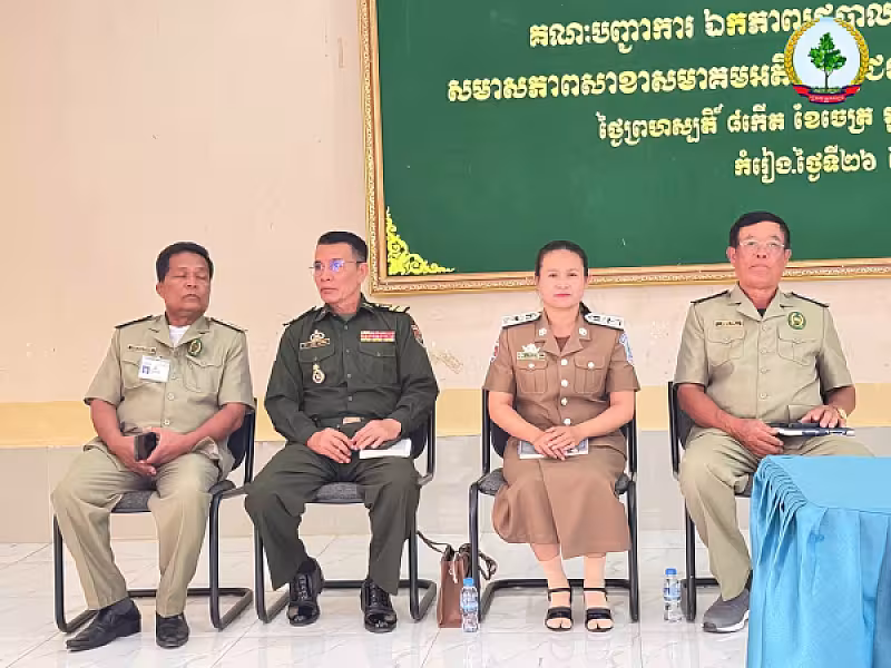 អ.ន.ក. ស្រុកកំរៀង ប្រកាសតែងតាំងសមាសភាពសាខាសមាគមឃុំទាំង៦ - Image 4