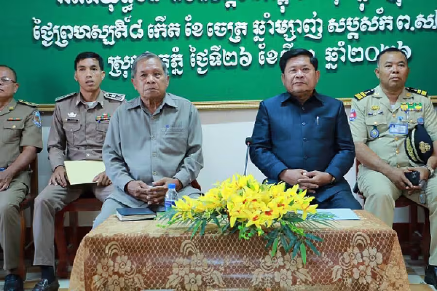 អ.ន.ក. ស្រុកឯកភ្នំ ប្រកាសតែងតាំងសមាសភាពសាខាសមាគមឃុំ