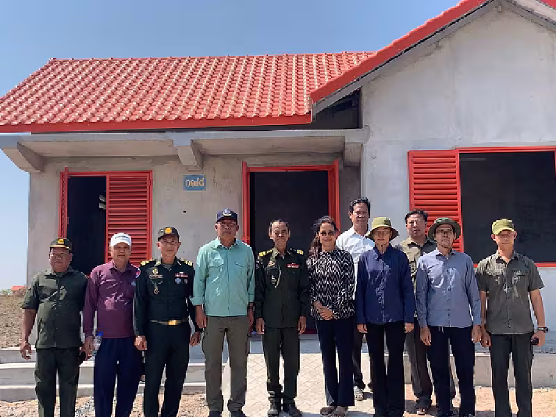 អ.ន.ក.ខេត្តកណ្តាល ដឹកនាំសមាជិក៥០គ្រួសារចុះពិនិត្យមើលដី និងផ្ទះនៅខេត្តកំពង់ឆ្នាំងបន្ទាប់ពីចាប់ឆ្នោតរួច - Image 9