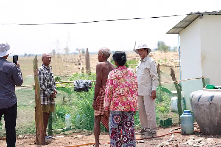ឯកឧត្តម គន់ គីម អញ្ជើញចុះសួរសុខទុក្ខអតីតយុទ្ធជន និងក្រុមគ្រួសារ ក្នុងខេត្តឧត្តរមានជ័យ - Image 2