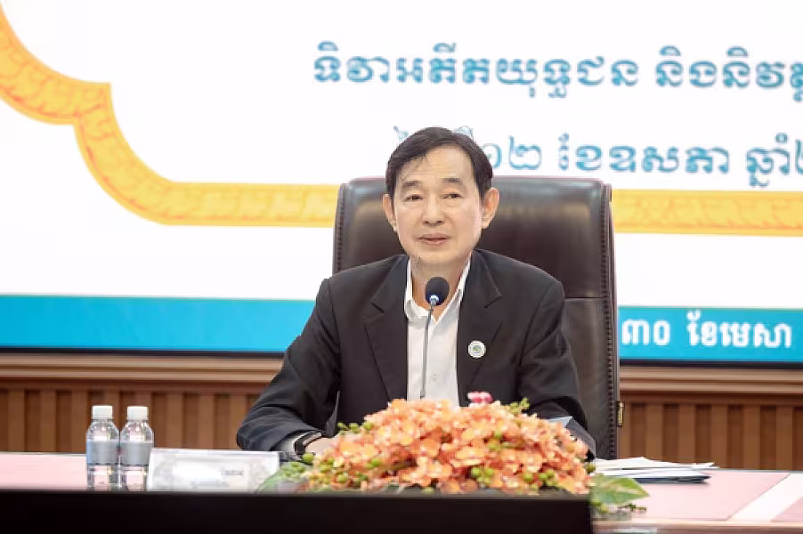 ឯកឧត្តម ជា ចំណាន ដឹកនាំកិច្ចប្រជុំអនុគណៈកម្មការពិធីការ ​និងបដិសណ្ឋារកិច្ចត្រៀមរៀបចំប្រារព្ធខួបលើកទី១៩ ទិវាអតីតយុទ្ធជន និងនិវត្តជនកម្ពុជា - Image 9