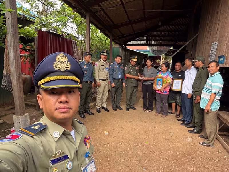 អ.ន.ក. ខេត្តរតនគិរី នាំយកថវិកាមរណសង្គ្រោះជូនគ្រួសារសពសមាជិក - Image 2
