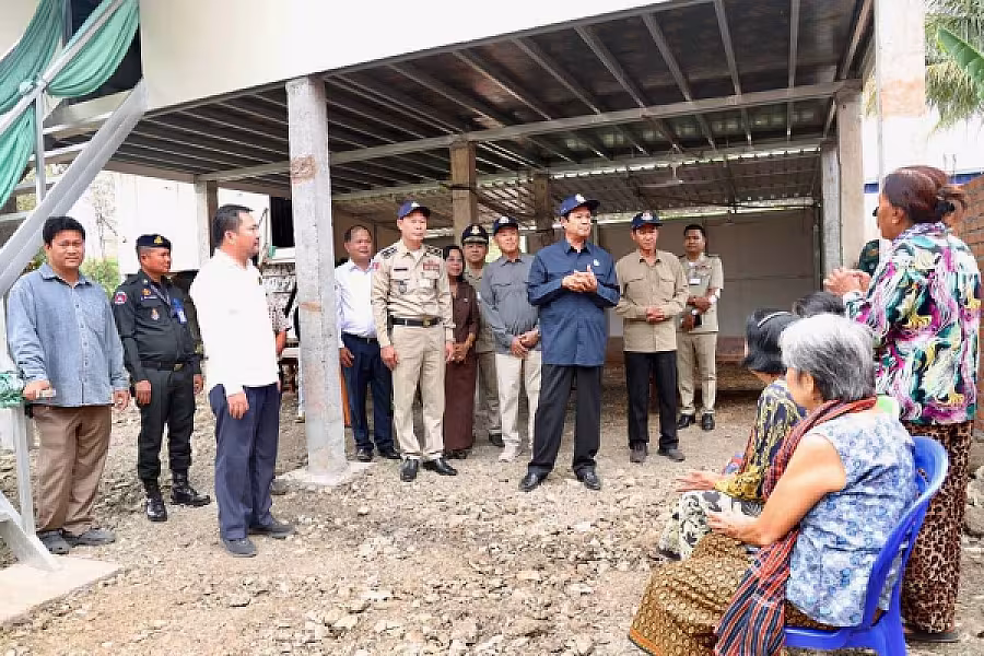 ‎ឯកឧត្តម គន់ គីម អញ្ជើញប្រគល់ផ្ទះជូនគ្រួសារសមាជិកពលីមានជីវភាពខ្វះខាត ក្នុងខេត្តកំពង់ចាម - Image 4