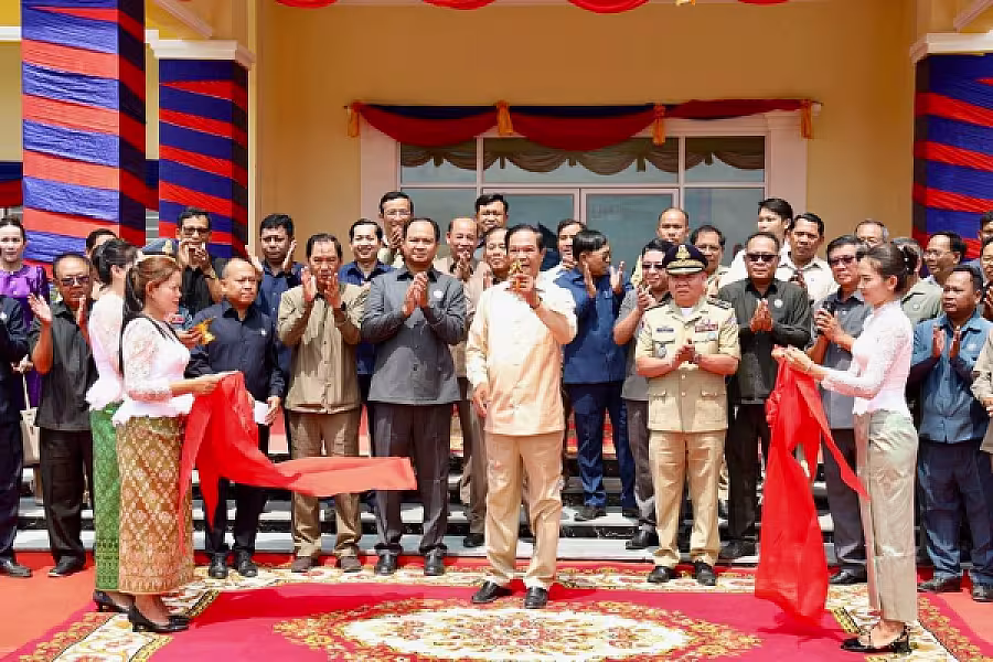 ឯកឧត្តម គន់ គីម អញ្ជើញក្នុងពិធីសម្ពោធទីស្នាក់ការសមាគមខេត្តព្រះវិហារ