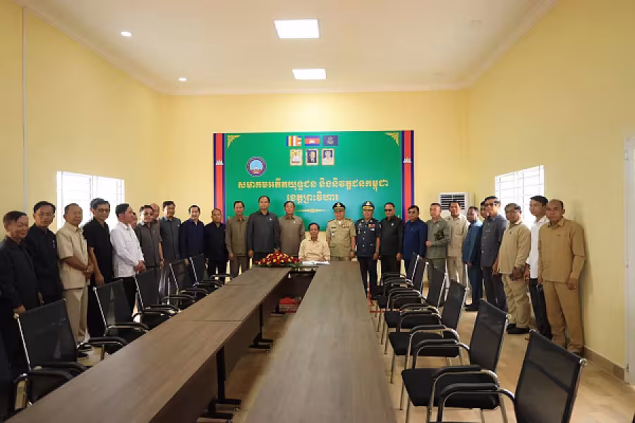 ឯកឧត្តម គន់ គីម អញ្ជើញក្នុងពិធីសម្ពោធទីស្នាក់ការសមាគមខេត្តព្រះវិហារ - Image 7