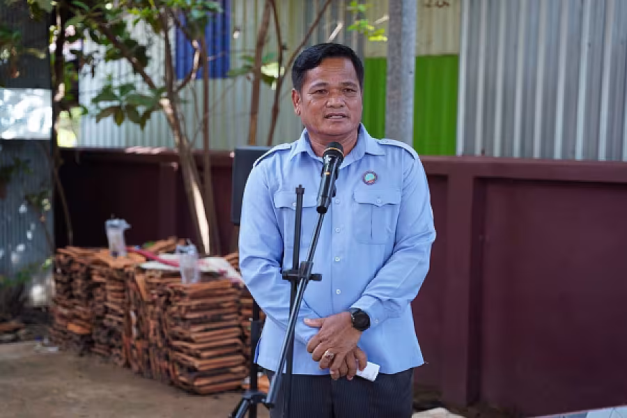 អតីតយុទ្ធជន២២គ្រួសារនៅខេត្តព្រៃវែងទទួលបានអំណោយផ្ទះថ្មីក្នុងភូមិសាស្រ្តខេត្តស្វាយរៀង - Image 8