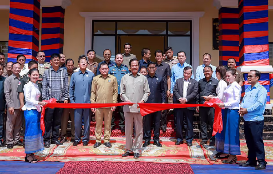 ឯកឧត្តម គន់ គីម អញ្ជើញជាអធិបតីក្នុងពិធីសម្ពោធដាក់ឲ្យប្រើប្រាស់ទីស្នាក់ការសមាគម អ.ន.ក.ខេត្តរតនគិរី